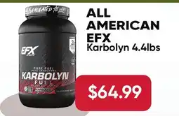 Healthy Planet ALL AMERICAN EFX Karbolyn offer