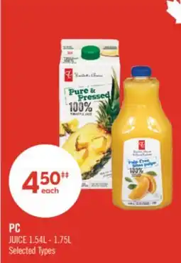 Shoppers Drug Mart PC JUICE offer