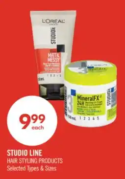 Shoppers Drug Mart STUDIO LINE HAIR STYLING PRODUCTS offer