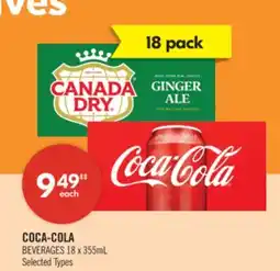 Shoppers Drug Mart COCA-COLA BEVERAGES offer