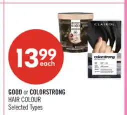 Shoppers Drug Mart GOOD or COLORSTRONG HAIR COLOUR offer