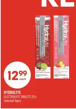 Shoppers Drug Mart HYDRALYTE ELECTROLYTE TABLETS offer