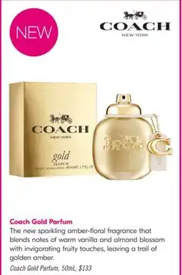 Shoppers Drug Mart Coach Gold Parfum offer