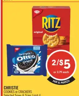 Shoppers Drug Mart CHRISTIE COOKIES or CRACKERS offer