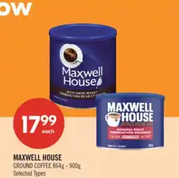 Shoppers Drug Mart MAXWELL HOUSE GROUND COFFEE offer