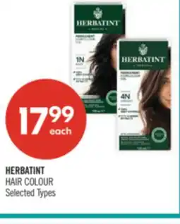 Shoppers Drug Mart HERBATINT HAIR COLOUR offer