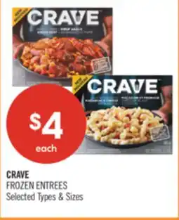 Shoppers Drug Mart CRAVE FROZEN ENTREES offer