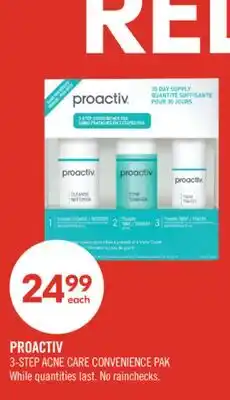 Shoppers Drug Mart PROACTIV 3-STEP ACNE CARE CONVENIENCE PAK offer