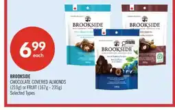 Shoppers Drug Mart BROOKSIDE CHOCOLATE COVERED ALMONDS (210g) or FRUIT offer