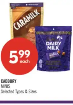 Shoppers Drug Mart CADBURY MINIS offer