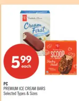 Shoppers Drug Mart PC PREMIUM ICE CREAM BARS offer