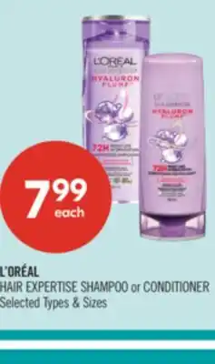 Shoppers Drug Mart L'OREAL HAIR EXPERTISE SHAMPOO or CONDITIONER offer