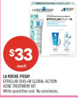 Shoppers Drug Mart LA ROCHE-POSAY EFFACLAR DUO+M GLOBAL-ACTION ACNE TREATMENT KIT offer