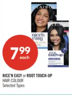 Shoppers Drug Mart CLAIROL NICE'N EASY or ROOT TOUCH-UP HAIR COLOUR offer