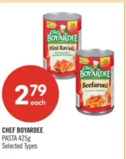 Shoppers Drug Mart CHEF BOYARDEE PASTA offer