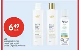 Shoppers Drug Mart DOVE HAIR CARE PRODUCTS offer