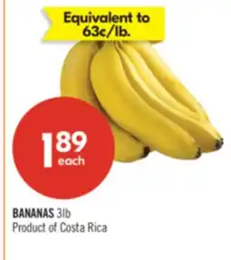 Shoppers Drug Mart BANANAS offer