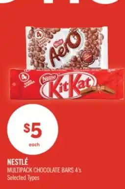 Shoppers Drug Mart NESTLÉ MULTIPACK CHOCOLATE BARS offer
