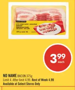 Shoppers Drug Mart NO NAME BACON offer
