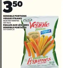 Independent City Market SENSIBLE PORTIONS VEGGIE STRAWS, 120-142 G offer