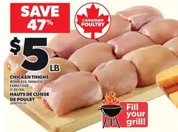 Independent City Market CHICKEN THIGHS offer