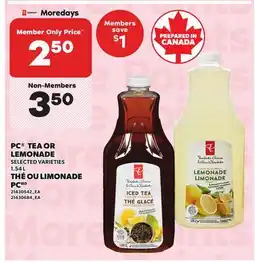Independent City Market PC TEA OR LEMONADE offer