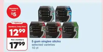 Wholesale Club Singles Sticks offer
