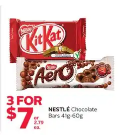 Rexall NESTLÉ Chocolate Bars offer