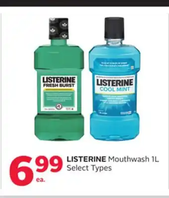 Rexall LISTERINE Mouthwash offer