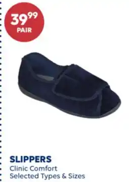 Wellwise by Shoppers SLIPPERS Clinic Comfort offer