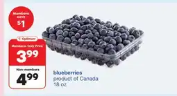 Wholesale Club Blueberries offer