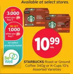 Rexall Roast or Ground Coffee 340g or K-Cups 10' s offer