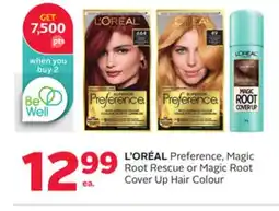 Rexall L'ORÉAL Preference, Magic Root Rescue or Magic Root Cover Up Hair Colour offer
