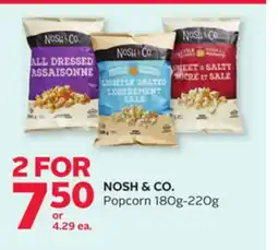 Rexall NOSH & CO. Popcorn offer