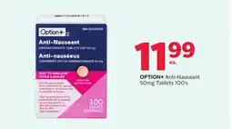Rexall OPTION+ Anti-Nauseant offer