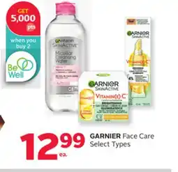 Rexall GARNIER Face Care offer