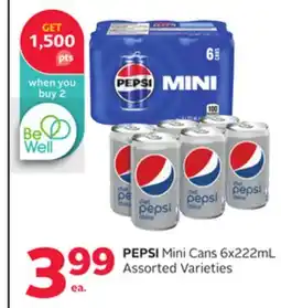 Rexall PEPSI Mini Cans offer