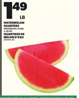 Independent City Market WATERMELON QUARTERS offer