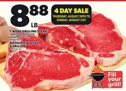 Independent City Market T-BONE GRILLING STEAK offer