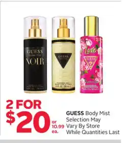 Rexall GUESS Body Mist offer