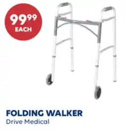 Wellwise by Shoppers FOLDING WALKER offer