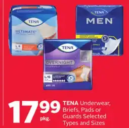Rexall TENA Underwear, Briefs, Pads or Guards offer