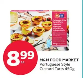 Rexall M&M FOOD MARKET Portuguese Style Custard Tarts offer