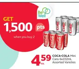 Rexall COCA-COLA Mini Cans offer