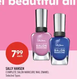 Shoppers Drug Mart SALLY HANSEN COMPLETE SALON MANICURE NAIL ENAMEL offer
