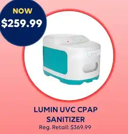 Wellwise by Shoppers LUMIN UVC CPAP SANITIZER offer