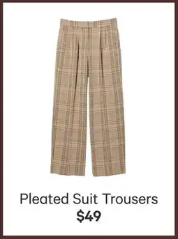Joe Fresh Pleated Suit Trousers offer