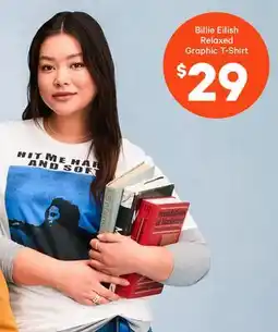 Joe Fresh Billie Eilish Relaxed Graphic T-Shirt offer