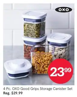 Kitchen Stuff Plus 4 Pc. OXO Good Grips Storage Canister Set offer