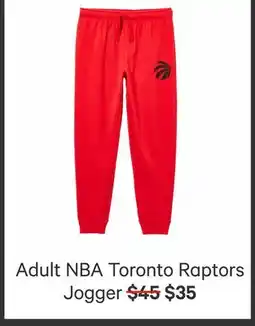 Joe Fresh Adult NBA Toronto Raptors Jogger offer